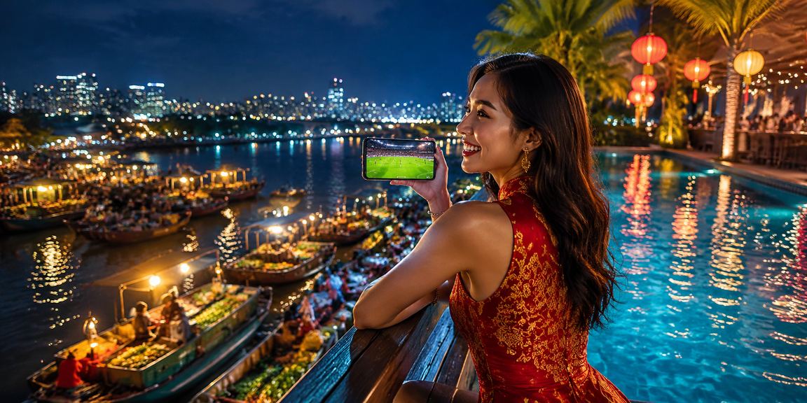 Không khí lễ hội bóng đá tại Cần Thơ với người dùng cùng theo dõi kết quả kèo